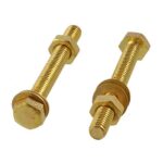 Brass Bolt Nut Washer - Standard: IS 6608 | Bharat Industrial Supplier