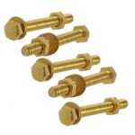 Brass Bolt Nut Washer - Grades: Brass | Bharat Industrial Supplier