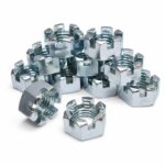 Castle Nut (Slotted Nut) - Our castle nut (slotted nut) are manufactured to IS 2232, DIN 935 standards and supplied with full material... | Bharat Industrial Supplier