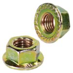 Flange Nut - Our flange nut are manufactured to DIN 6923, IS 6649 standards and supplied with full material test... | Bharat Industrial Supplier