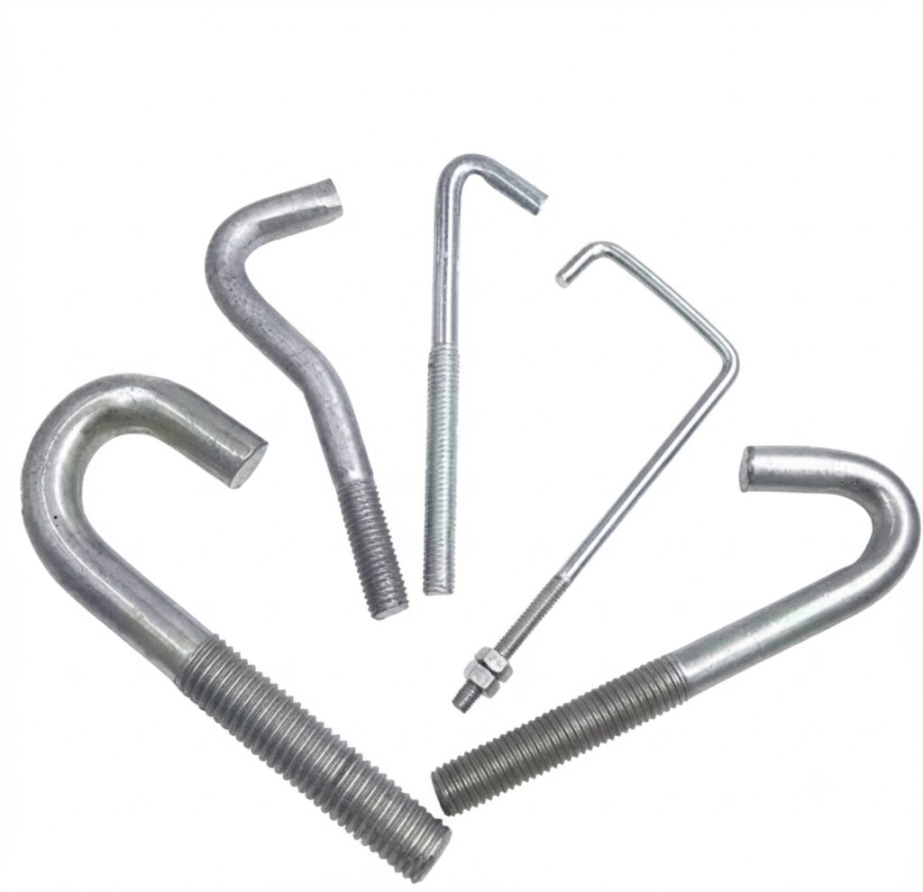 Foundation Bolt (Anchor) - Standard: IS 5624, AS per drawing | Bharat Industrial Supplier