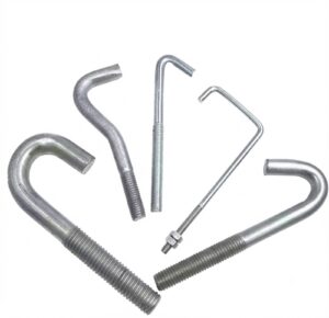 Foundation Bolt (Anchor) - Standard: IS 5624, AS per drawing | Bharat Industrial Supplier