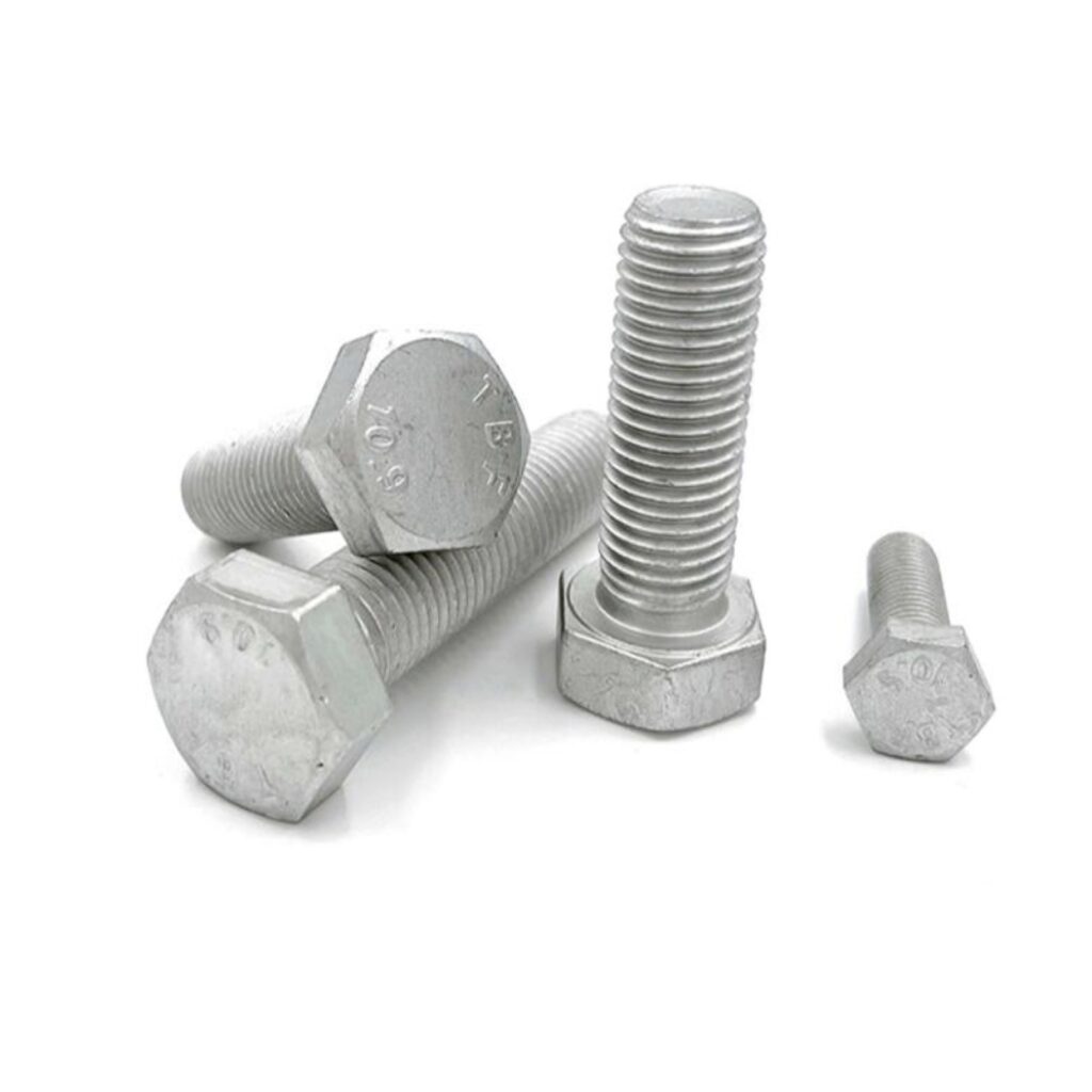 Hot Dip Galvanised Bolt - Size Range: M3 to M64 (and as per customer drawing) | Bharat Industrial Supplier
