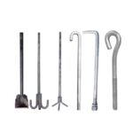 J Bolt - Material / Finish: MS, HDG | Bharat Industrial Supplier