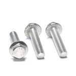 SS Flange Bolt - Standard: DIN 6921 | Bharat Industrial Supplier