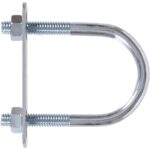 SS U-Bolt - Grades: A2, A4 | Bharat Industrial Supplier